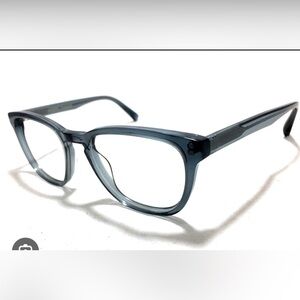 Warby Parker Jennings frame blue Gray Glasses with Case
Light prescription